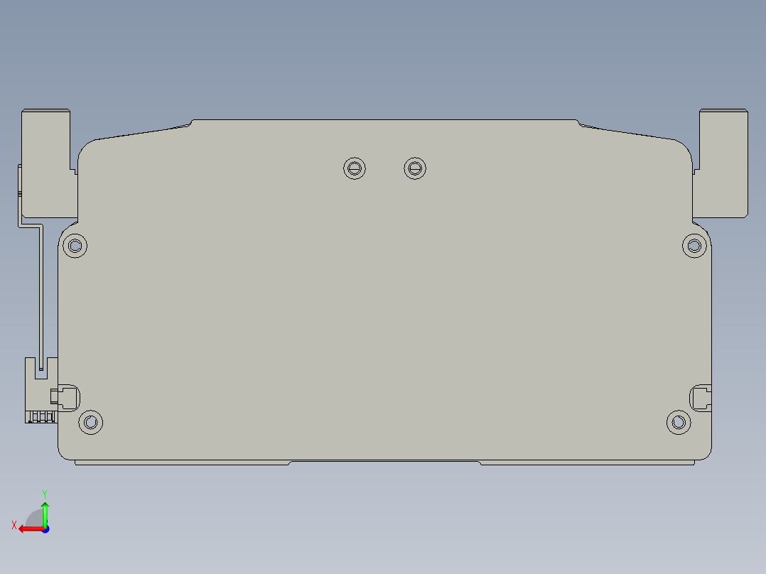 东锦丝杆传动-直线滑台模组DH270-C-L10-S650-BC-T1000W-C3后视图
