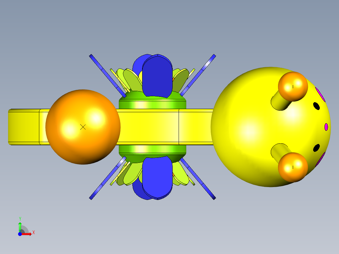 儿童玩具小蜜蜂前视图