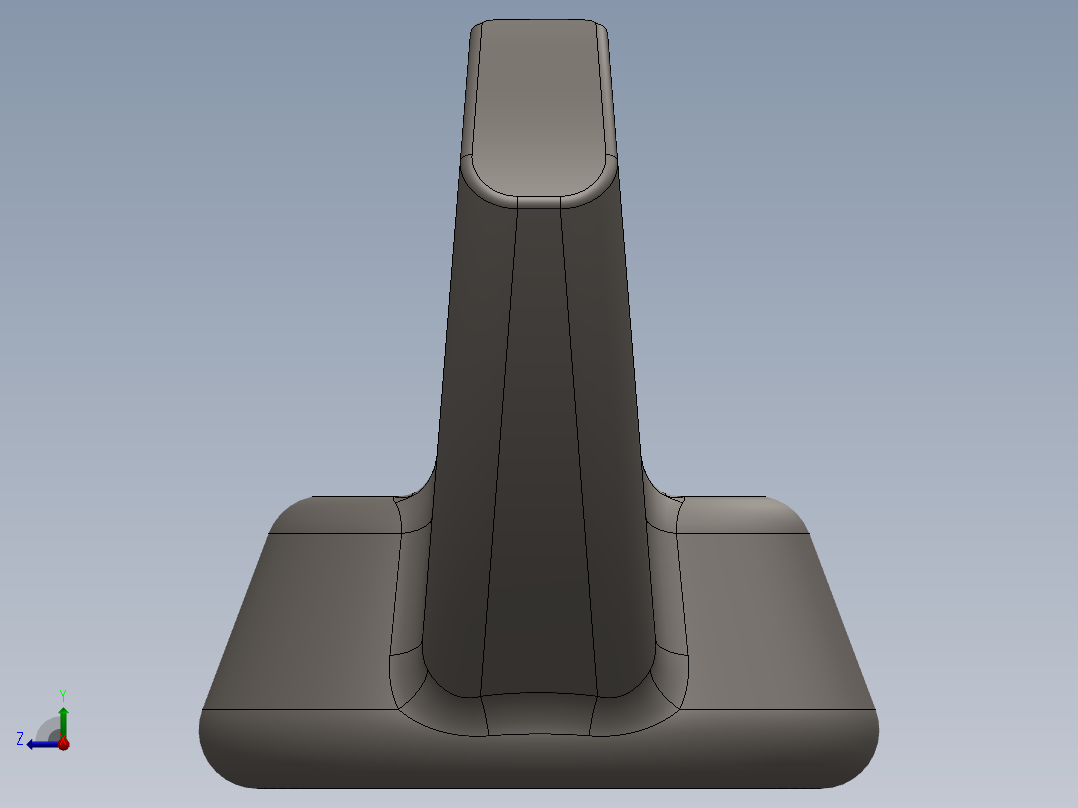 紧固件-0.7500 Wingnut右视图