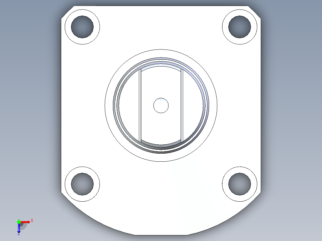 KOSMEKLT0750-Gx-P多系列多零件图纸模型多系列多零件图纸模型俯视图