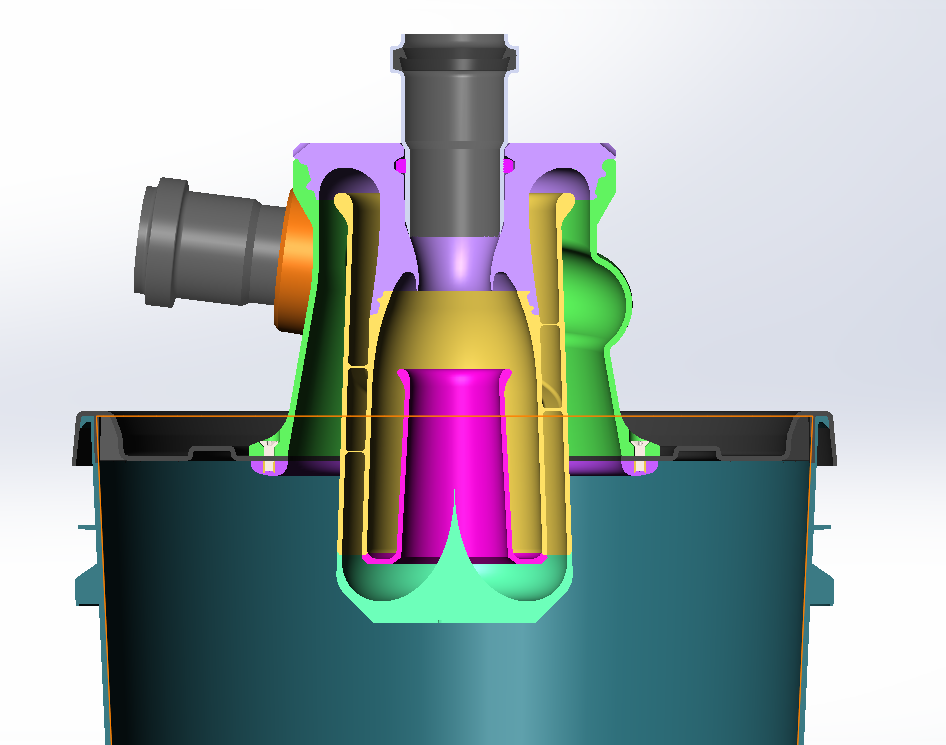 两级旋风分离器