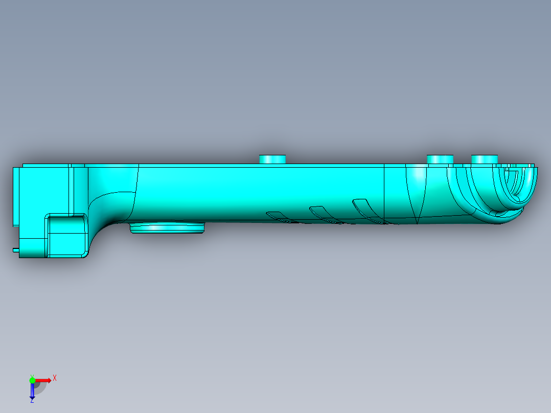 140170模具全套图纸俯视图