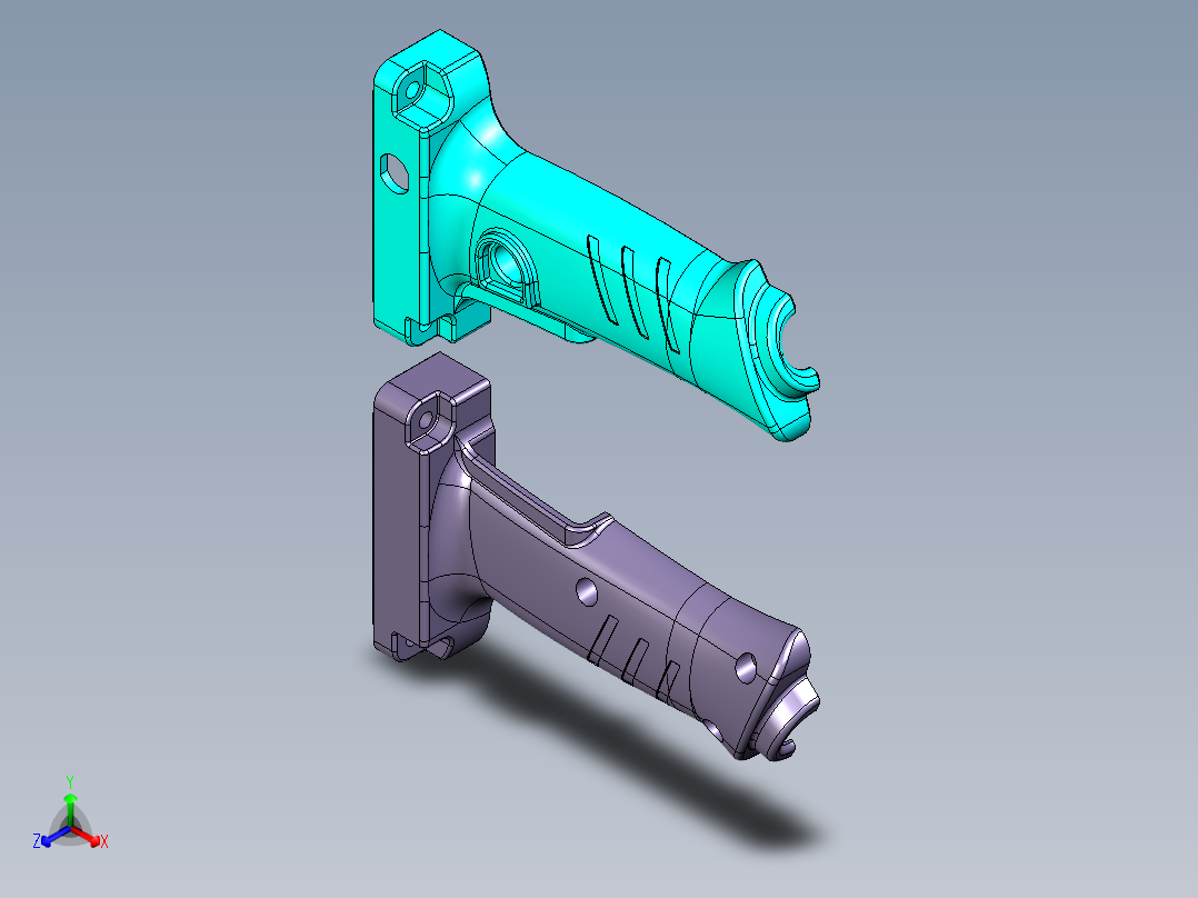 140170模具全套图纸正等轴测图