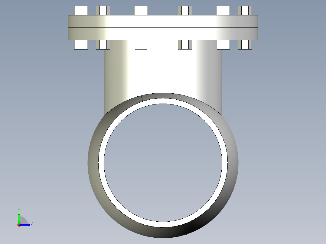 阀门模型-swing_check_valve__bw_-_150-2500左视图