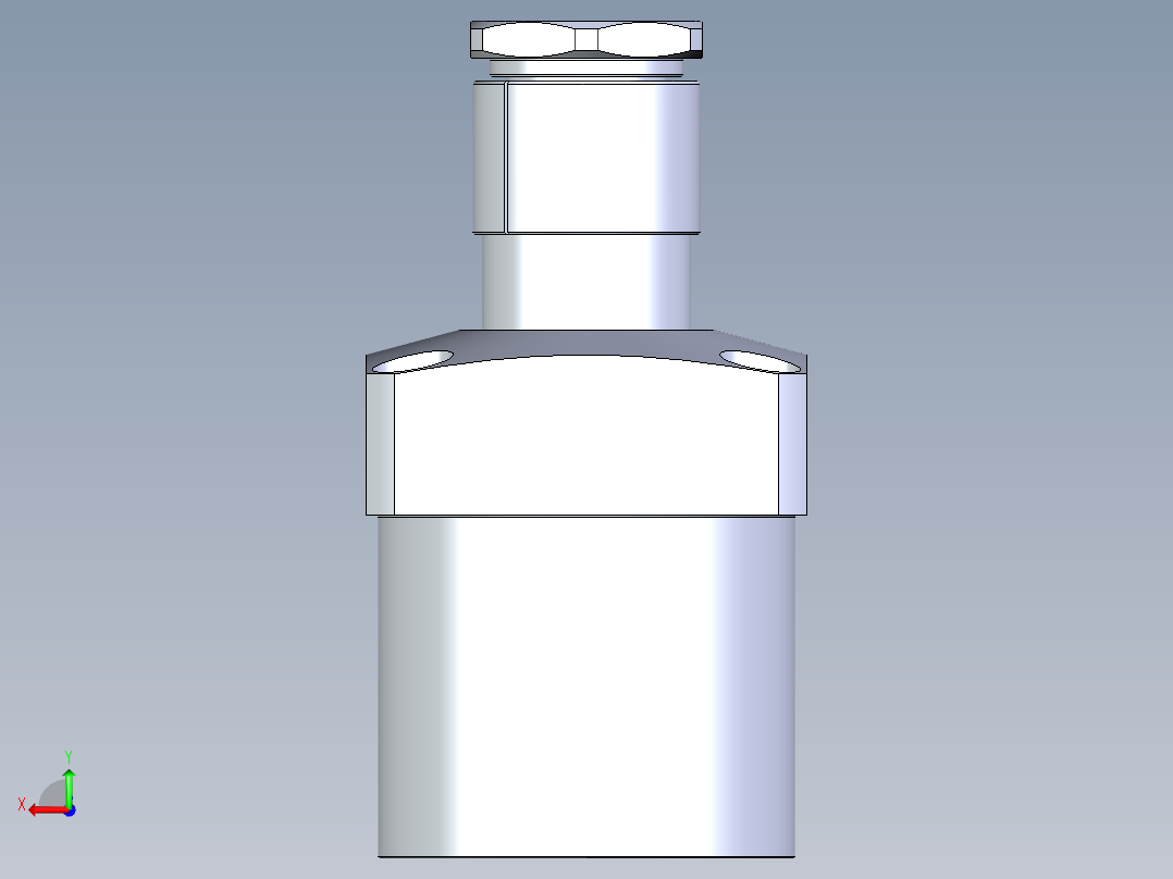KOSMEKLG0900-CL-Y45多系列多零件图纸模型后视图