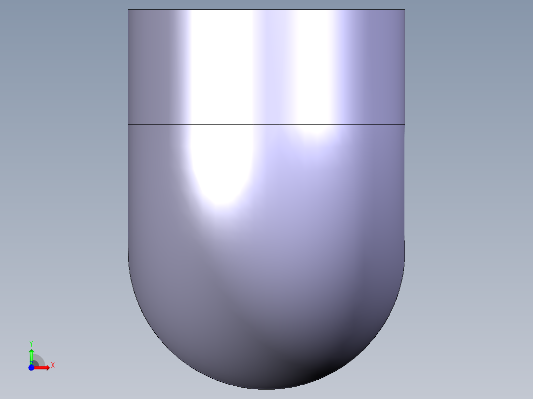 [PVCxPVC] 90 肘Elbow前视图