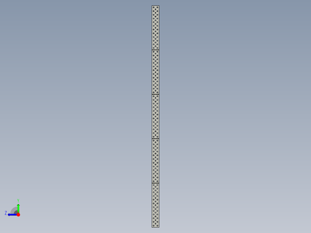 三维柔性工装右视图