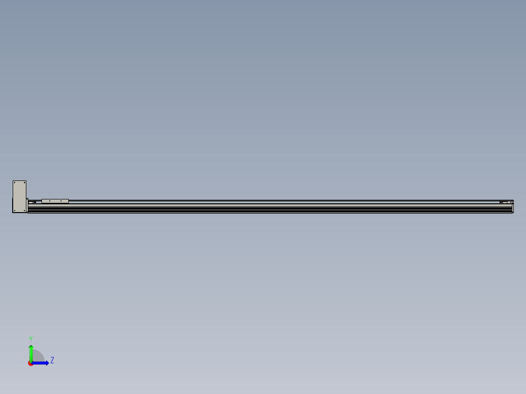 CCTL模组同步带-TL135B-RU-2300左视图