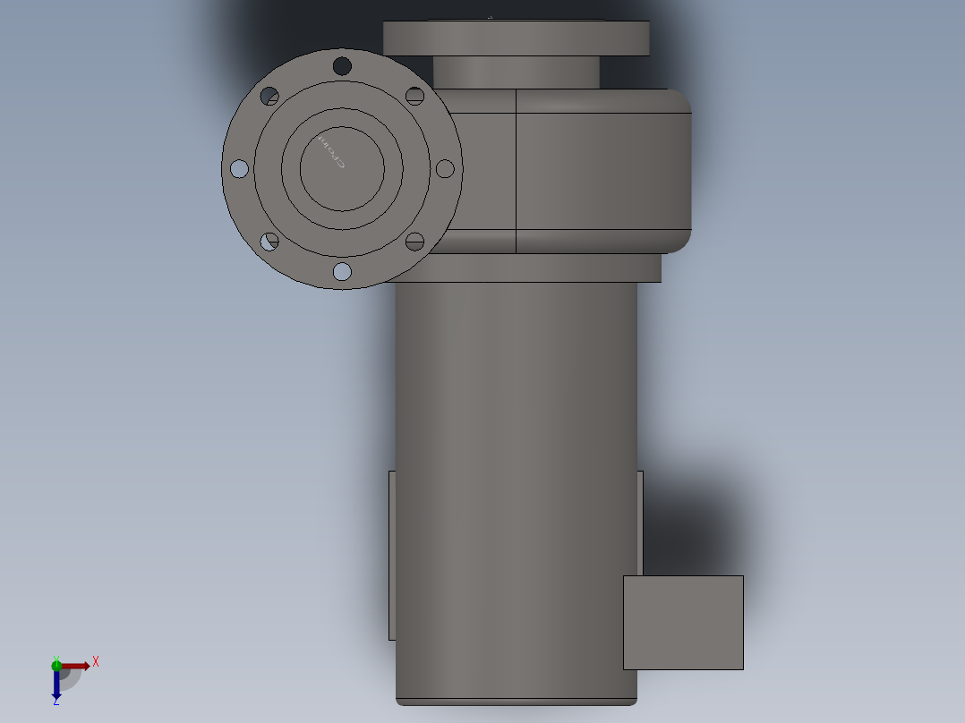 pump-centrifugal-1俯视图