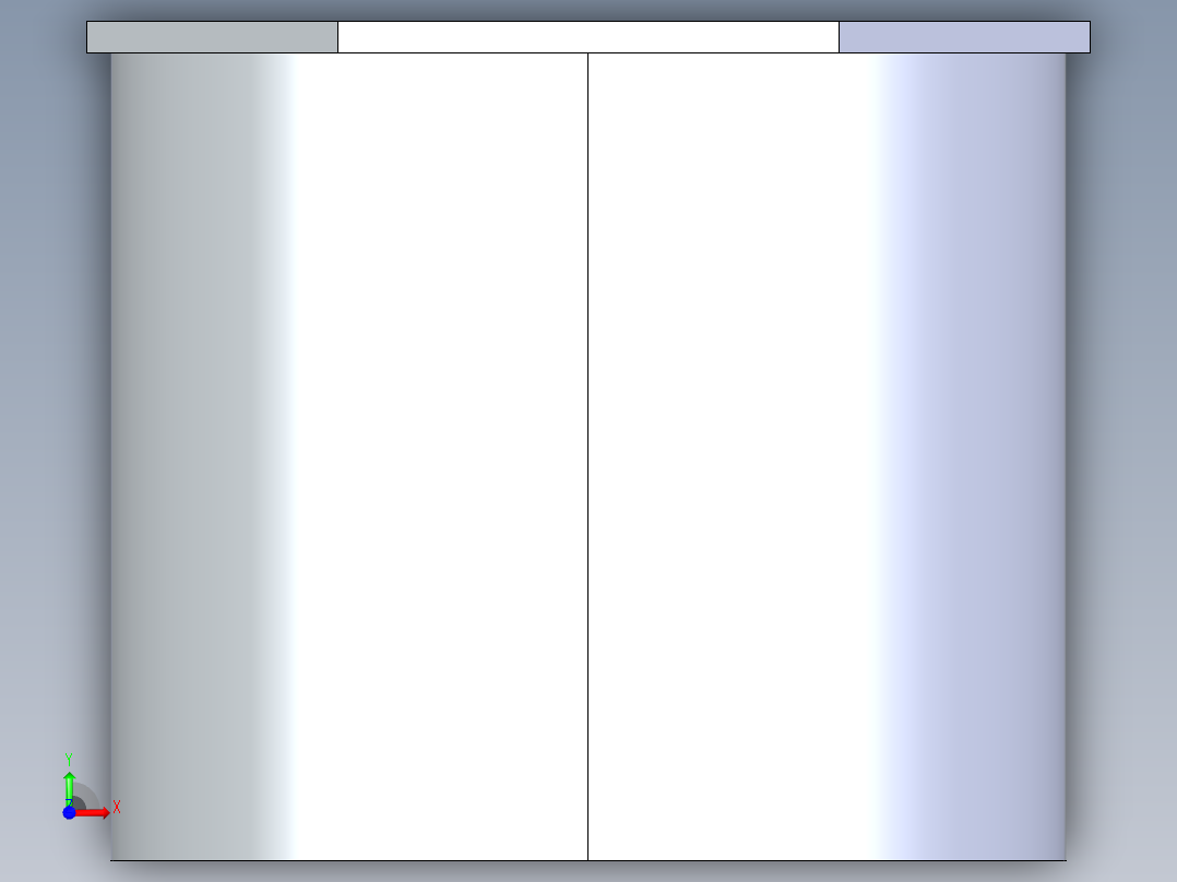 聚氯乙烯配件11A-Sch80_ReducerCoupling_SxS_829-582FB_8in x 4in前视图