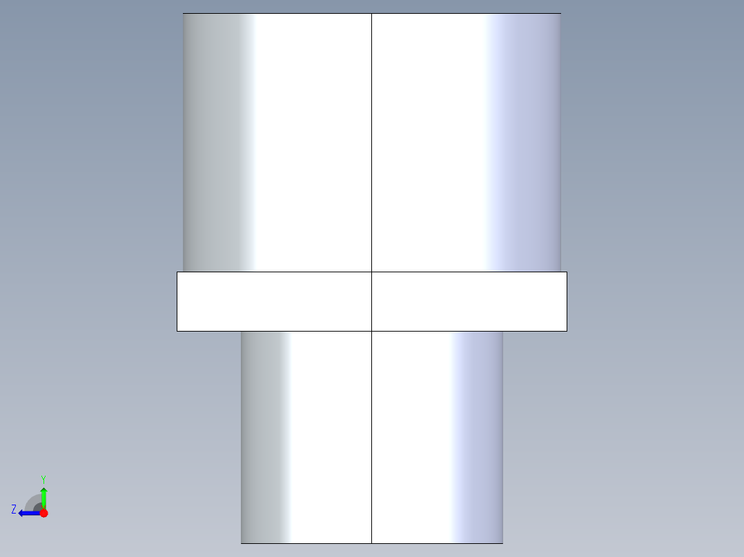 CPVC管件31-Sch80_PVC-Brass_SPIGxFPT_9878-005SS_0.05in右视图