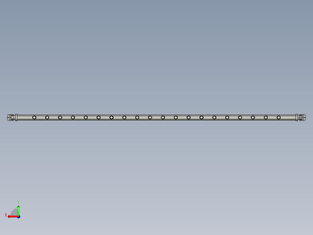 基恩士SJ-R132_kc图纸模型后视图