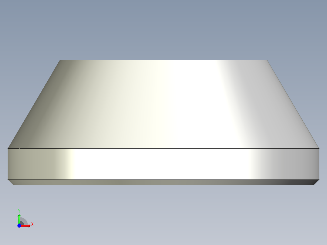控制箱取手墊圈KG-3D多系列多零件图纸模型前视图