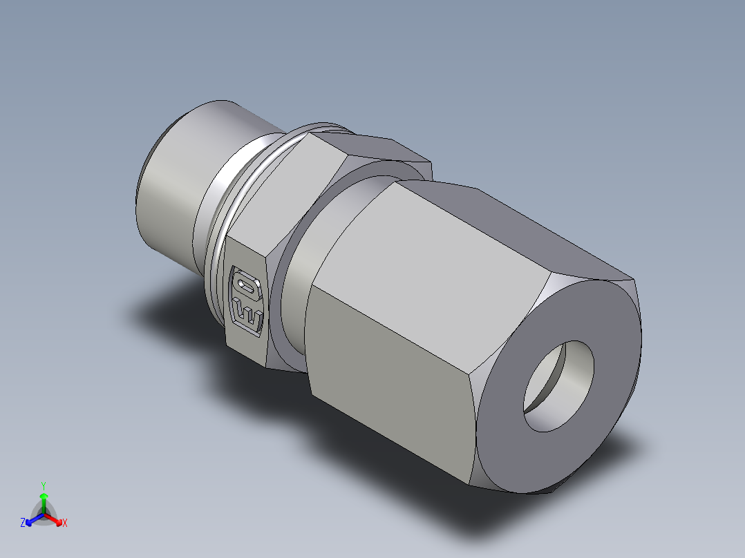 卡套式工业通用硬管接头EO_Male_Stud_connector_GEO06ZLMCF