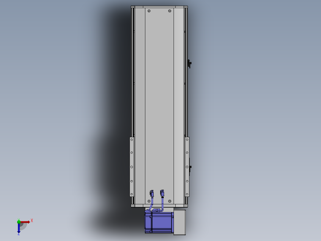 精密模组MT220-L150-400-RU-M75-C4俯视图