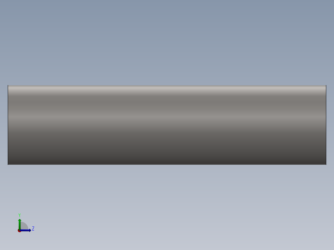 hvac round duct左视图