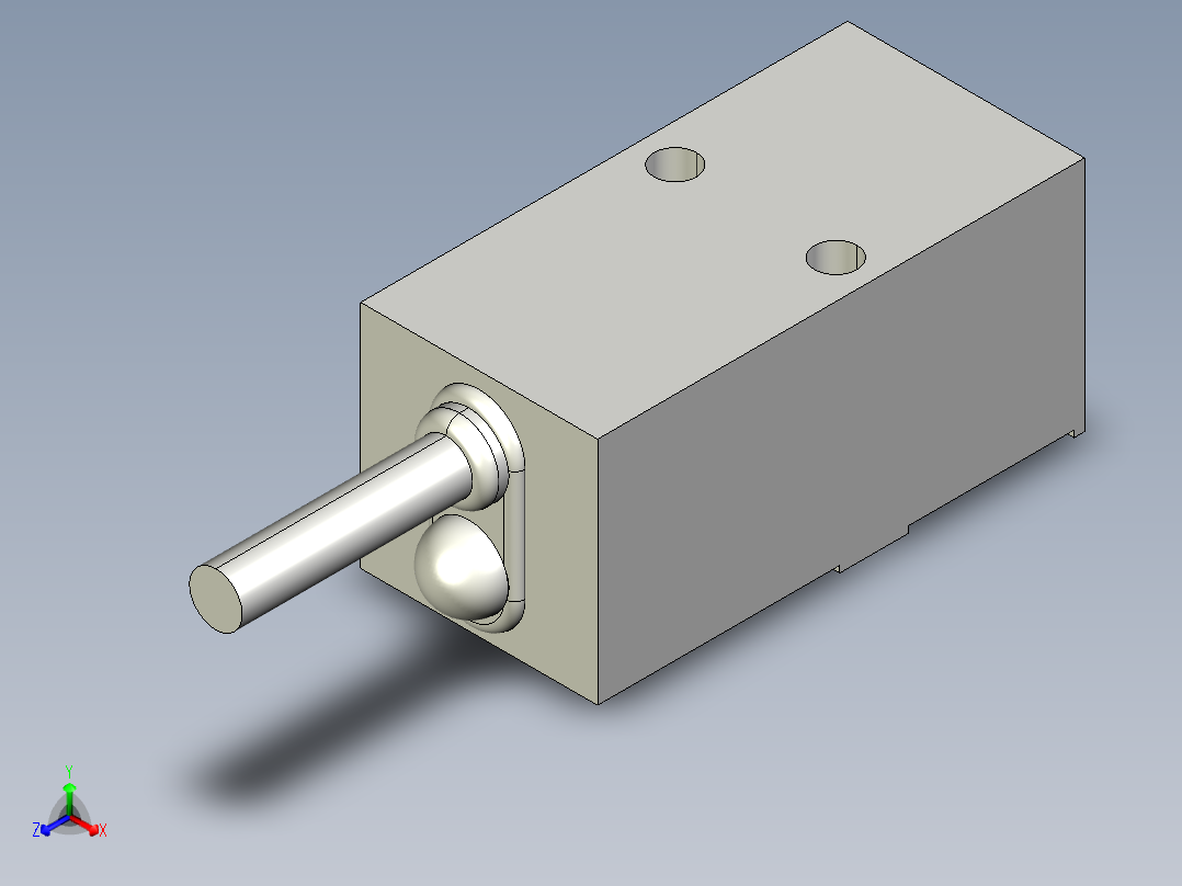基恩士LX2-11T_kc图纸模型正等轴测图