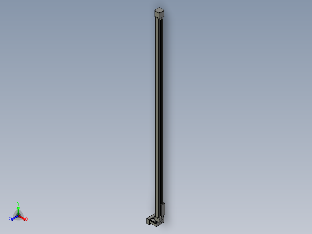 欧规系列-GB8-L96-S3000-BLD-P40-MS3正等轴测图