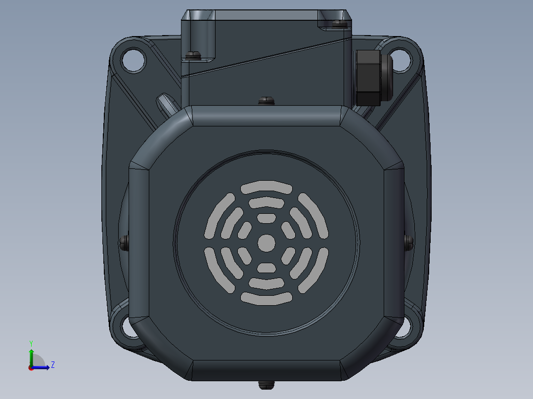 精研电机立式 s250v01-L左视图