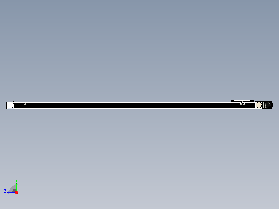 同步带滑台-欧规BC6H-L60-S2000-L-ZP40-D3右视图