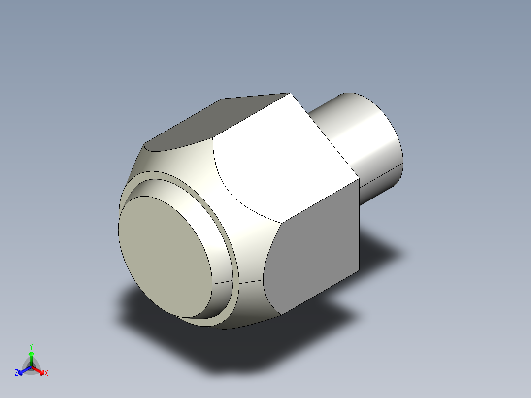 定位配件BJ730-3D多系列多零件图纸模型正等轴测图