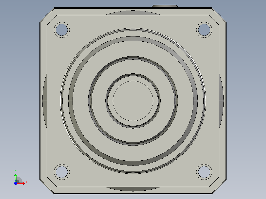 多摩川行星减速机TB-060-L1-14BK（输出轴14）(1)前视图