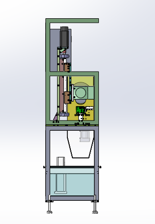 自动定长锯切机(sw18可编辑+工程图）