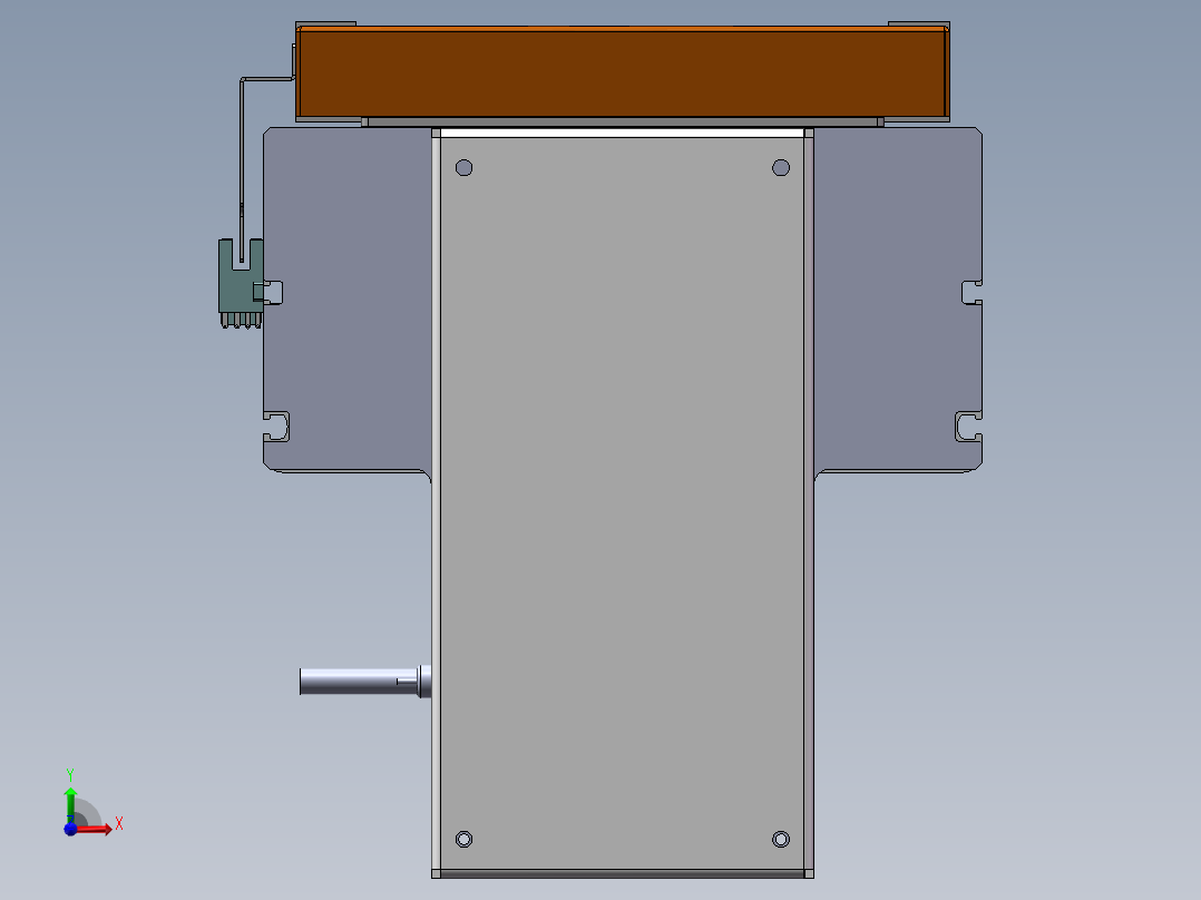 MCH丝杆全封闭MCH22-BM-750W前视图