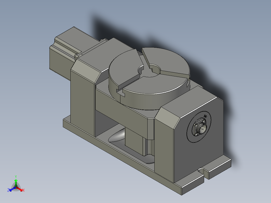 谐波传动减速机 五轴数控铣床第四、五交流旋转轴