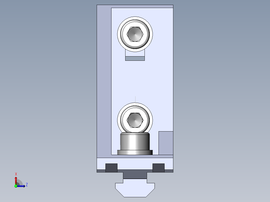 铝型材及其附件3.21.30.3060.STB前视图
