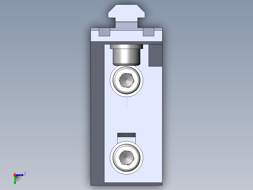 铝型材及其附件3.21.30.3060.STB俯视图