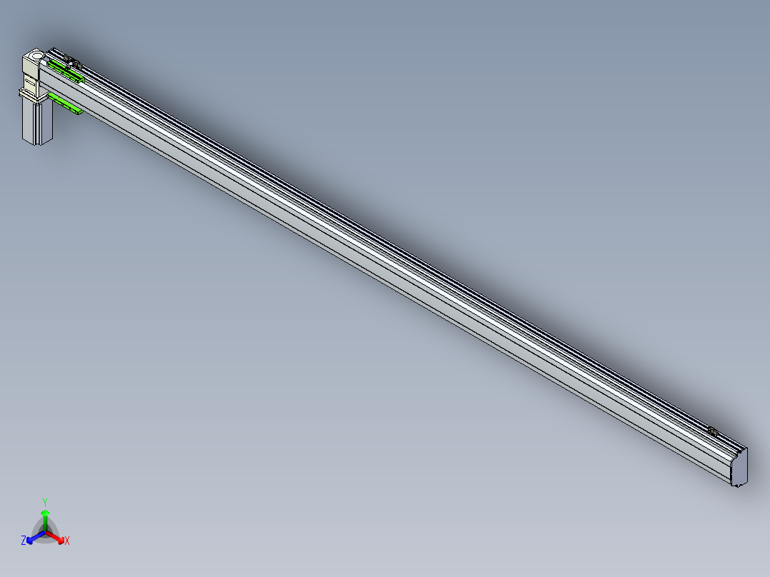 同步带滑台-半封闭B13-L90-S2850-L-Z86-D3