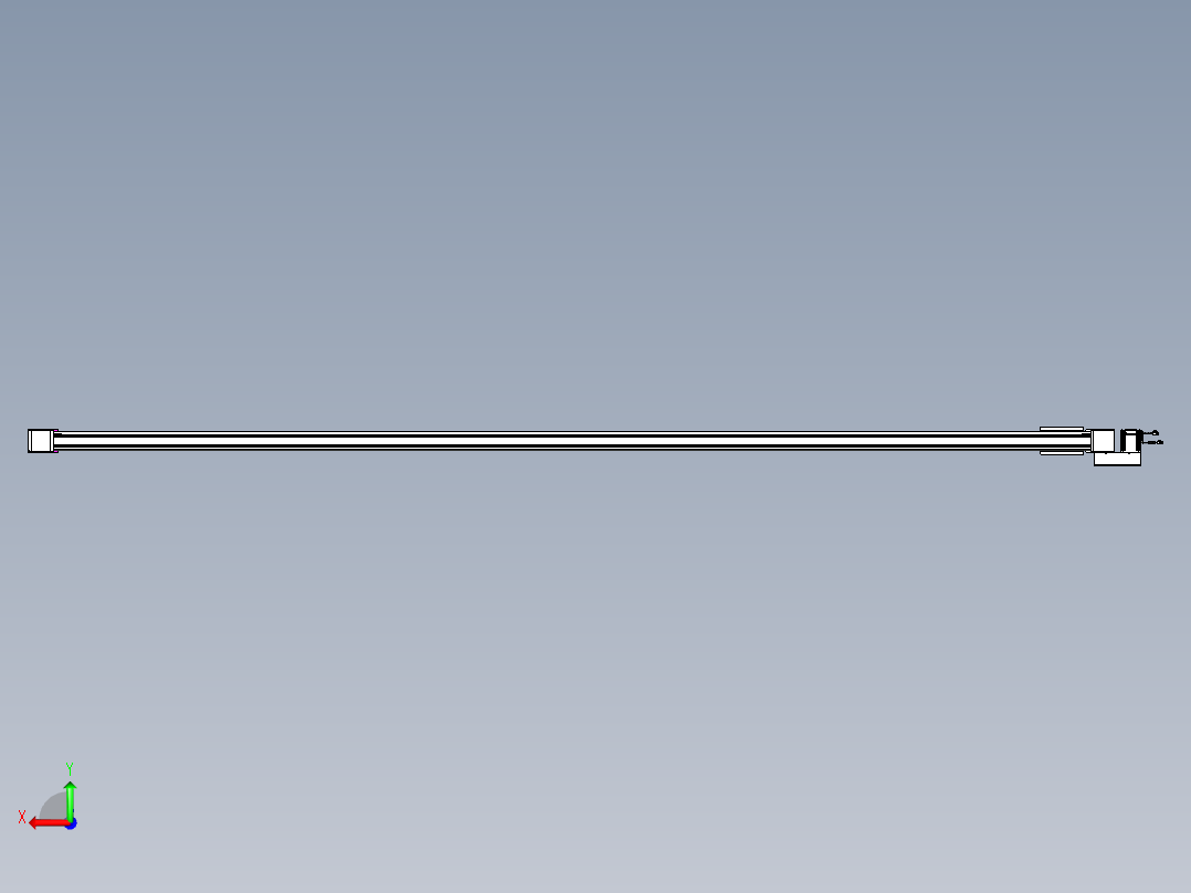 威洛博LB.GB同步带传动--欧规系列GB8-L96-S4100-BL-P75后视图