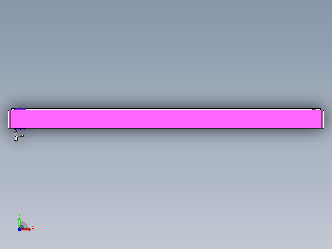 威洛博VL系列3d模型模组VL17E1Y-S2750前视图