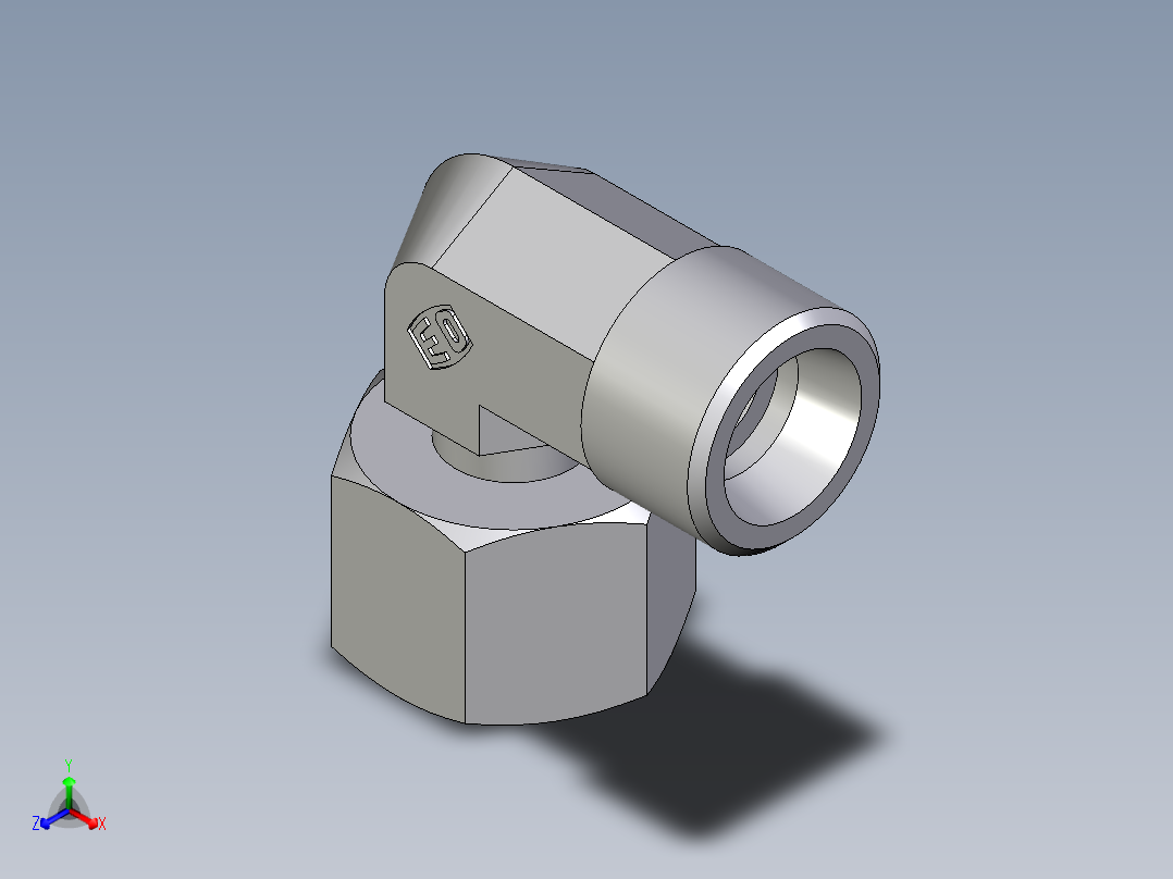 卡套式工业通用硬管接头EO_Standpipe_elbow_EVW12SOMDCF