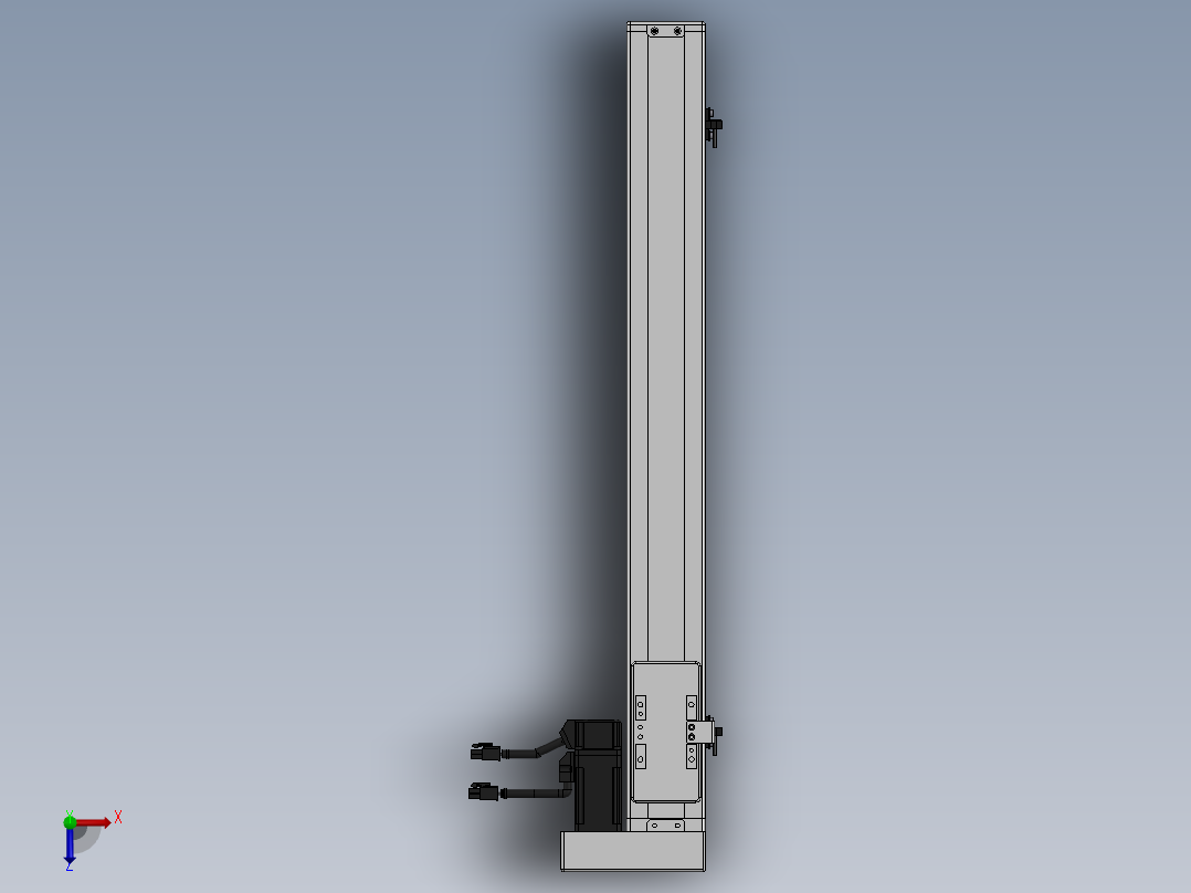 精密模组MY60-T10-500L-BR-P10B-C4-C俯视图