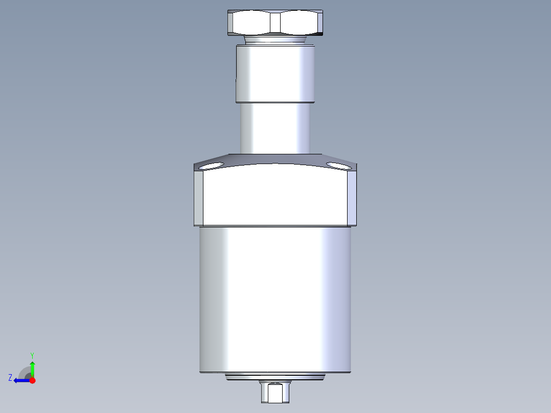 KOSMEKLHA0650-SRD多系列多零件图纸模型右视图