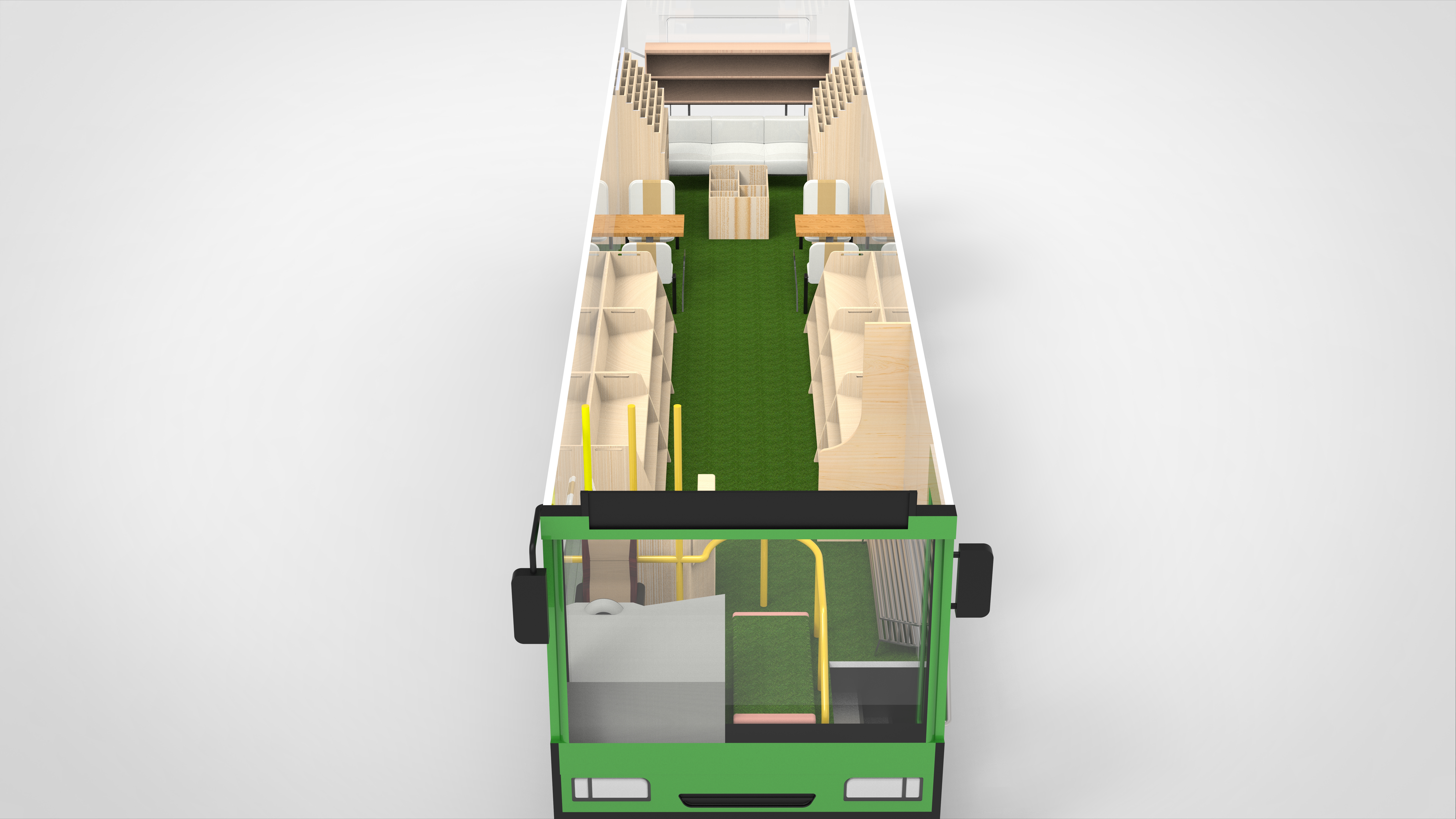 Mobile Library图书馆公共汽车