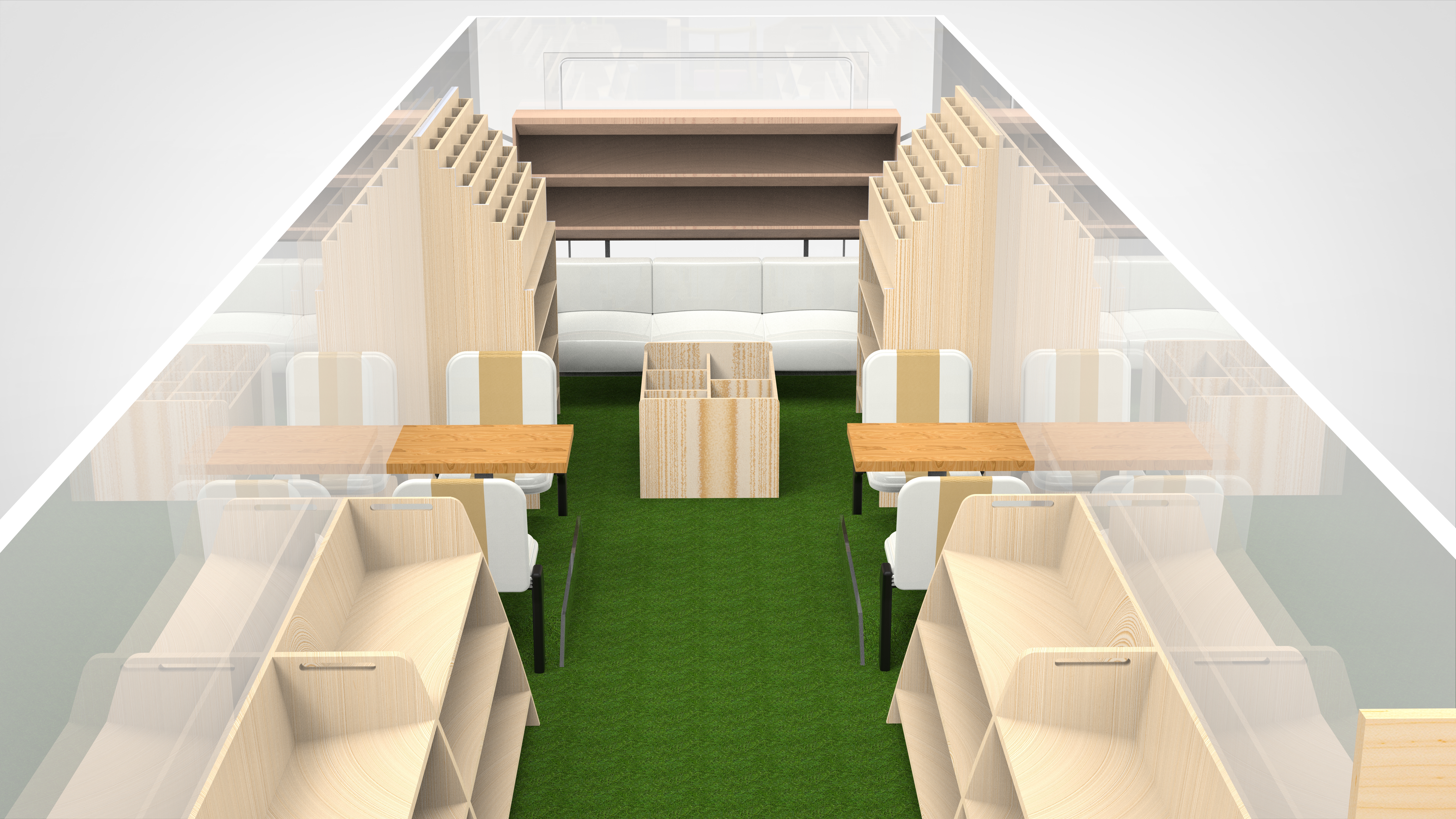 Mobile Library图书馆公共汽车