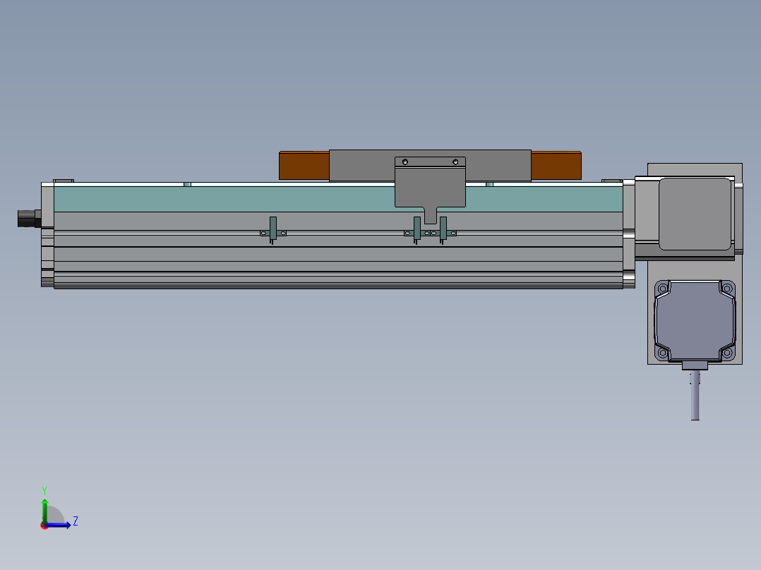 MCB同步带全封闭MCB22-RD-750W左视图