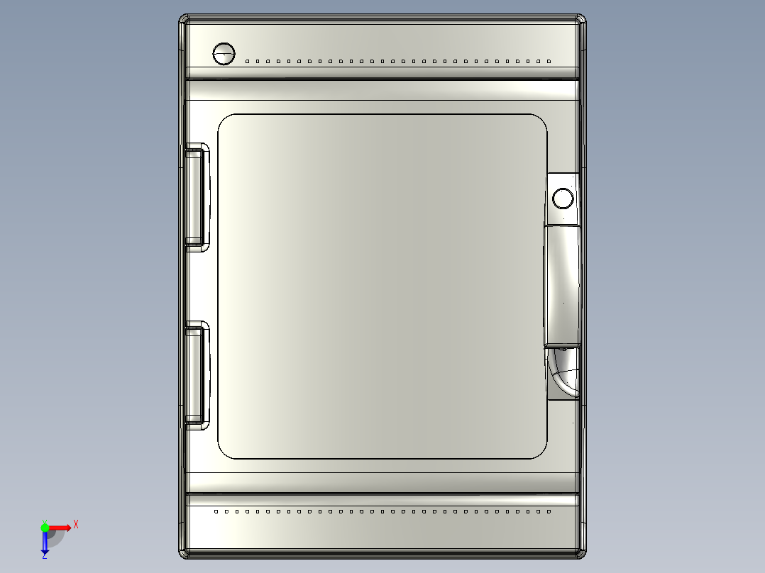 电气柜-85624俯视图