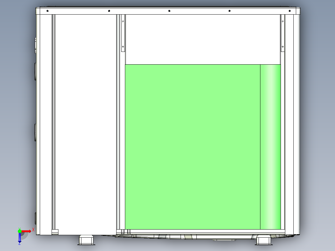 高压热水器2俯视图