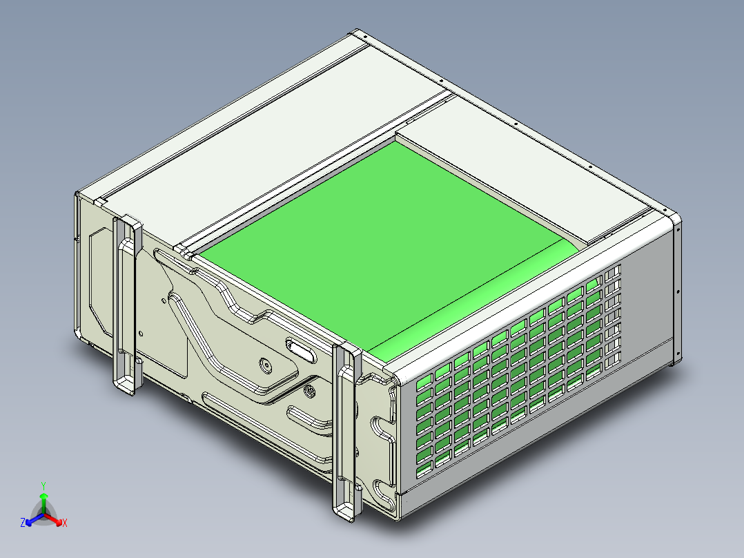 高压热水器2正等轴测图