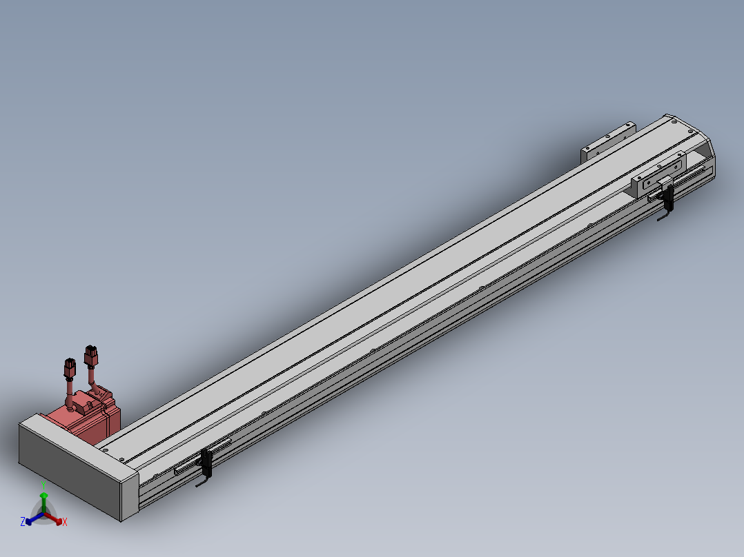 精密模组MY120-T10-850L-BR-P20B-C4-C正等轴测图