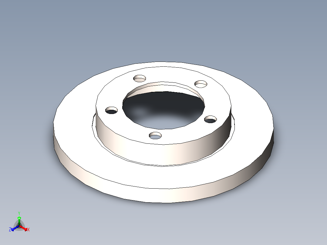 制动器 (8)正等轴测图