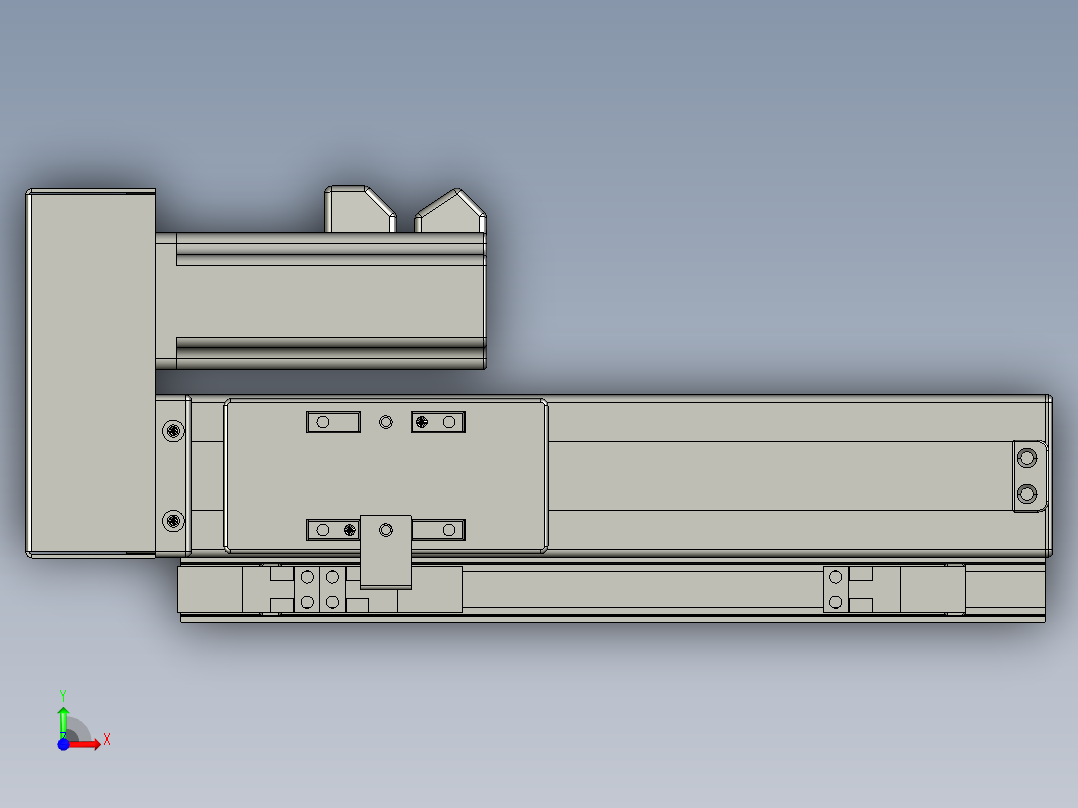 VF丝杆传动-一般环境VT4-L12-C-S120-BR-P10-D4前视图