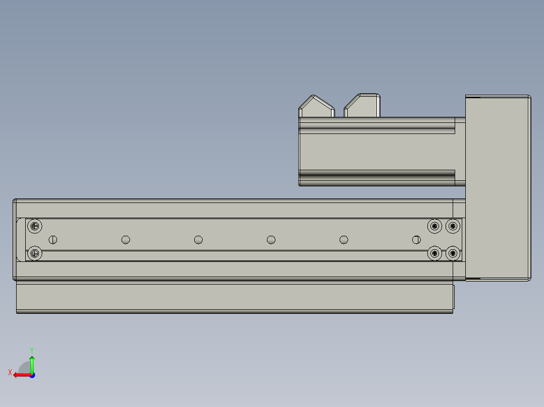 VF丝杆传动-一般环境VT4-L12-C-S120-BR-P10-D4后视图