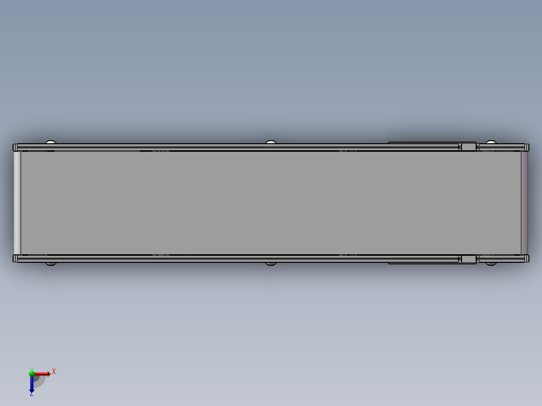 传送带_皮带线俯视图