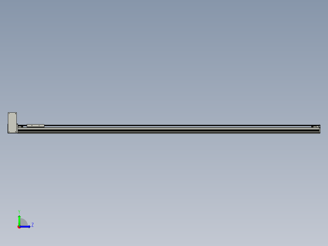 CCTL模组同步带-TL135B-RU-2200左视图