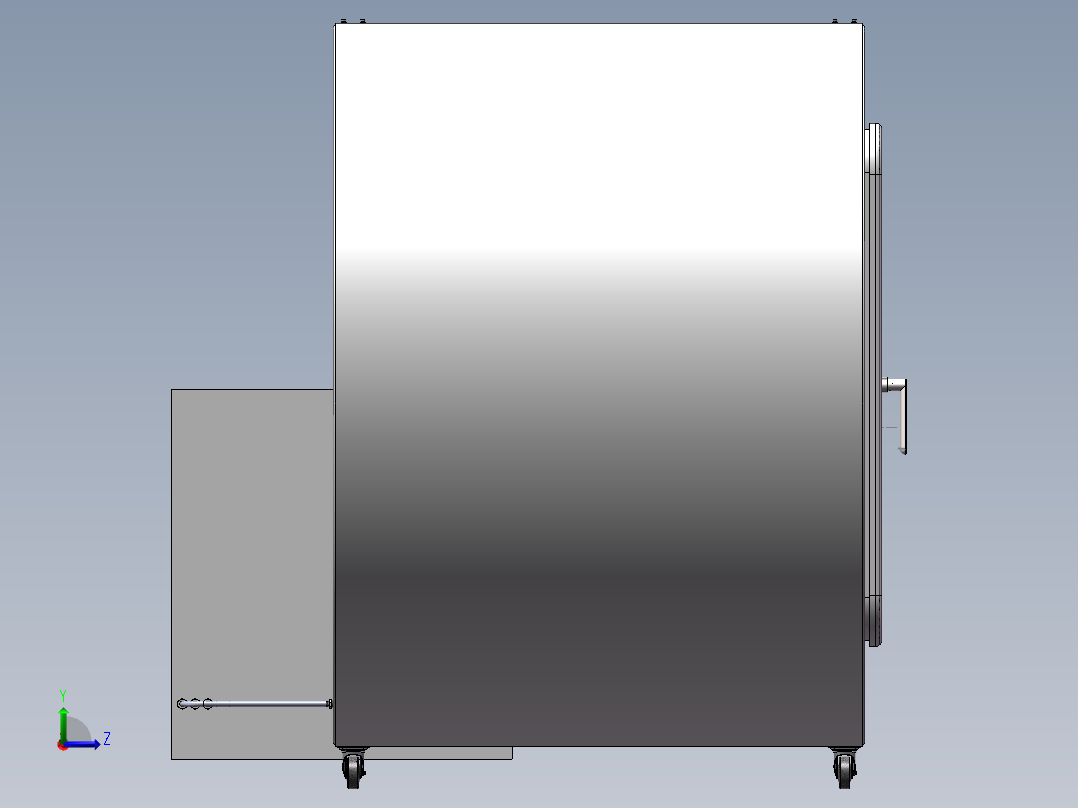 氧舱重新装配体左视图